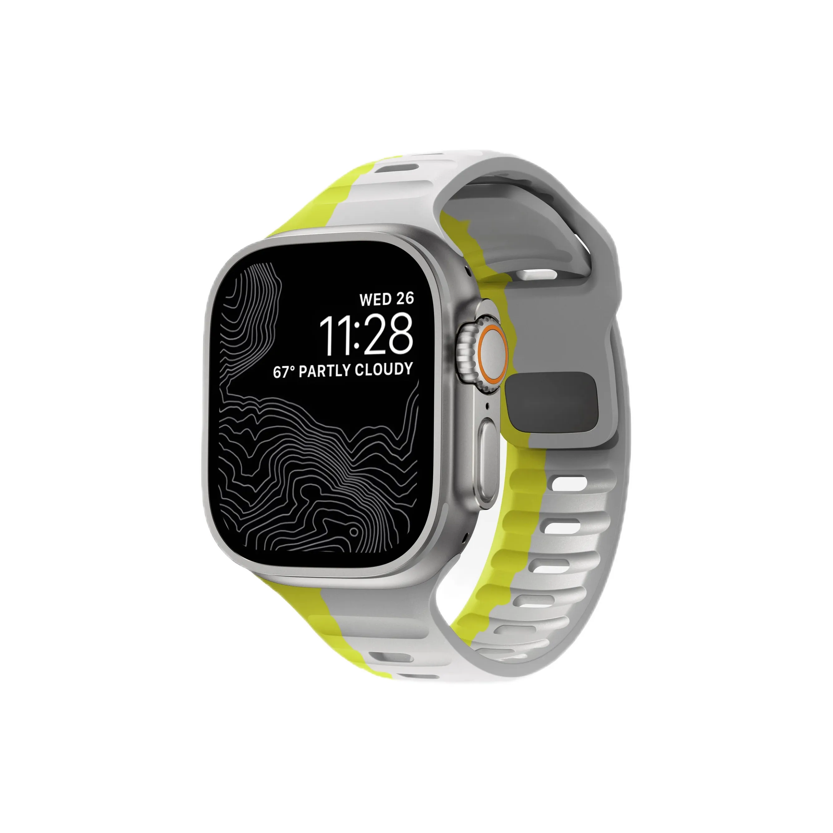 Akkerds Ремешок Apple Совместимость Силиконовый Материал Часы IWatch S10 S9 SE 8 42 мм Циферблат