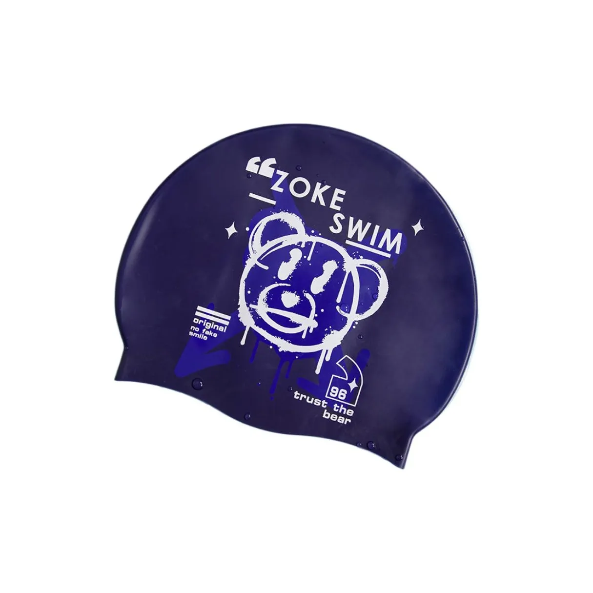ZOKE Swimming Caps Silicone Swim Kids'