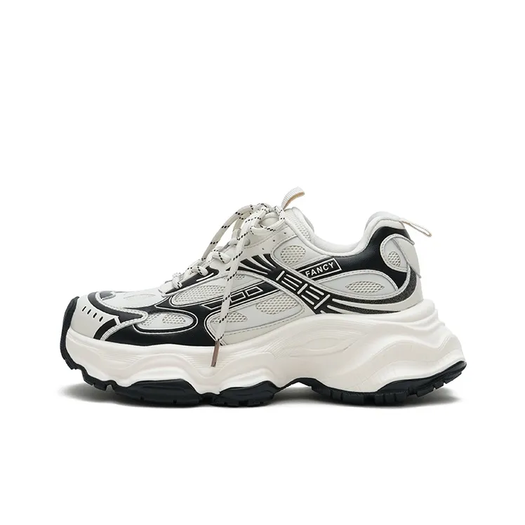 MASOOMAKE визуально увеличивает рост Женские кроссовки с толстой подошвой