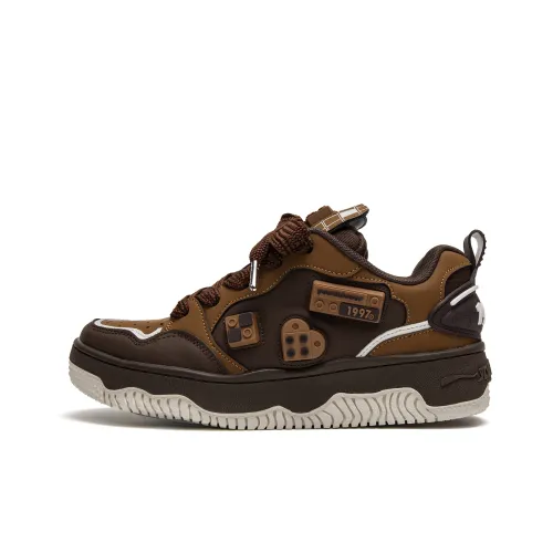 Youthloser Кроссовки для скейтбординга Low Top Шоколад Унисекс