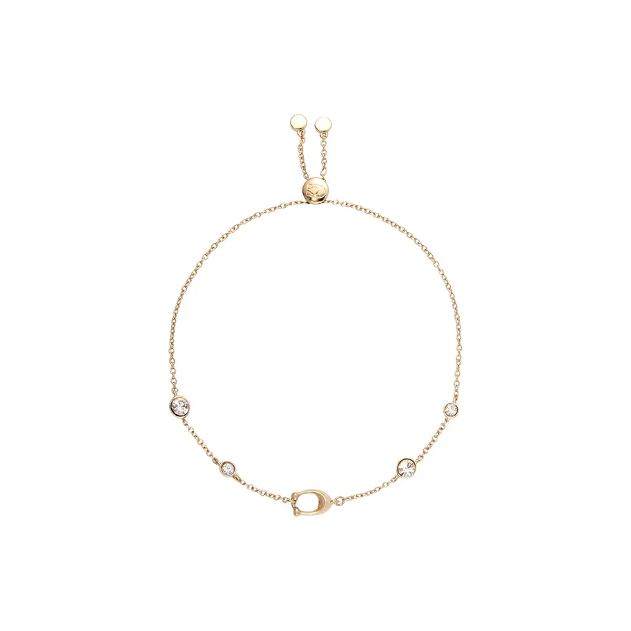 COACH Gold Plated Bracelets Women's Gold