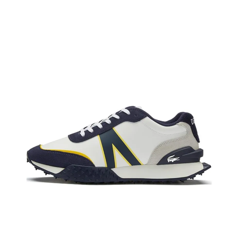LACOSTE Low Top Casual Shoes Men's White Blue