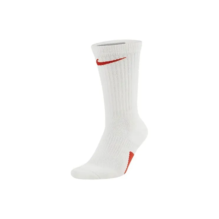 Nike Elite Mid Calf Socks Unisex 1 Pack White