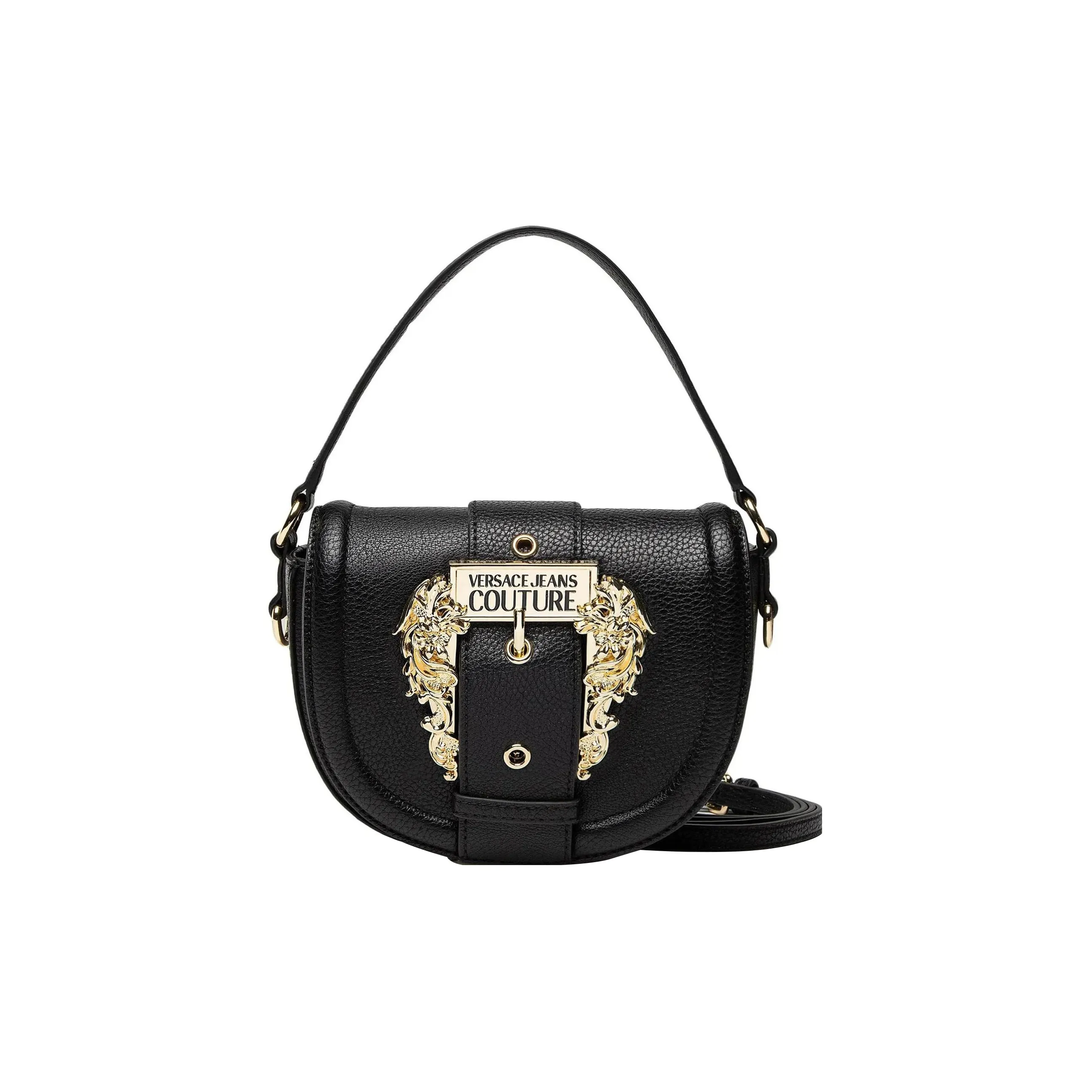 VERSACE JEANS COUTURE Полиэстер Сумка через плечо Сумка через плечо Обычная Женская Черная