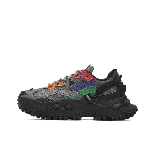 FILA FUSION Бьянко Толстоподошвенные кроссовки Low Топ Черно-серый Женские