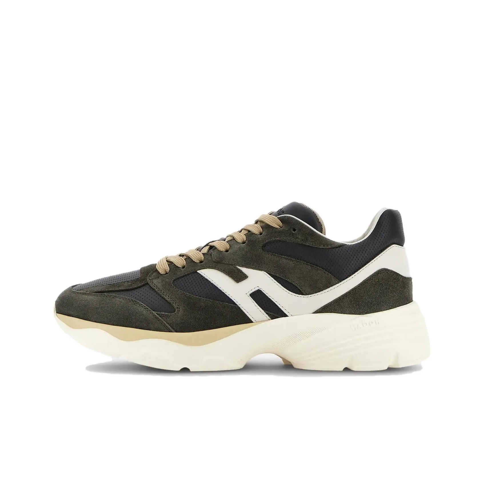 HOGAN H665 Low Топ Повседневная Обувь Мужская Умбра