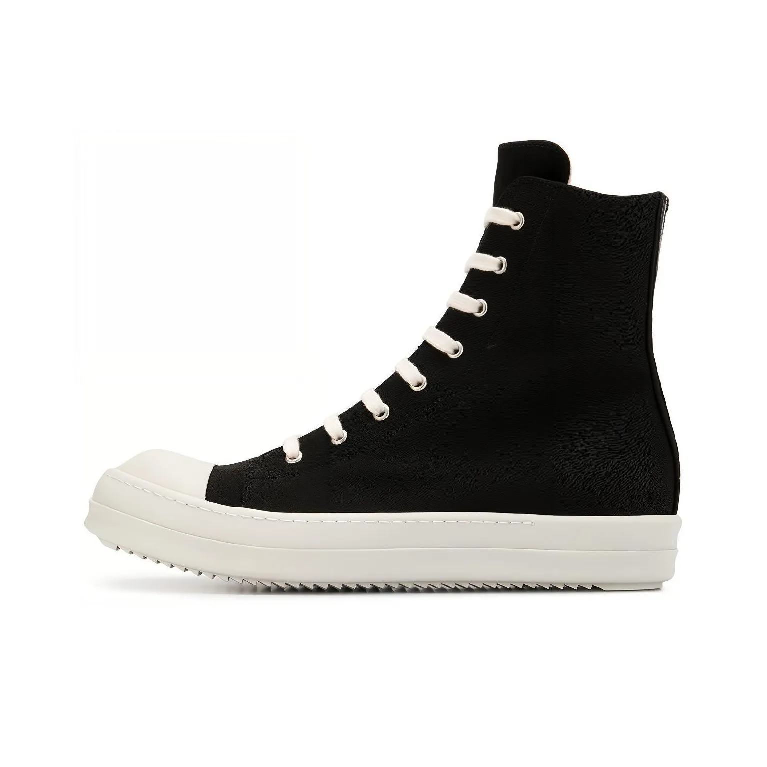 Rick Owens DRKSHDW High Top Stylish Skateboarding Shoes Men's Black
