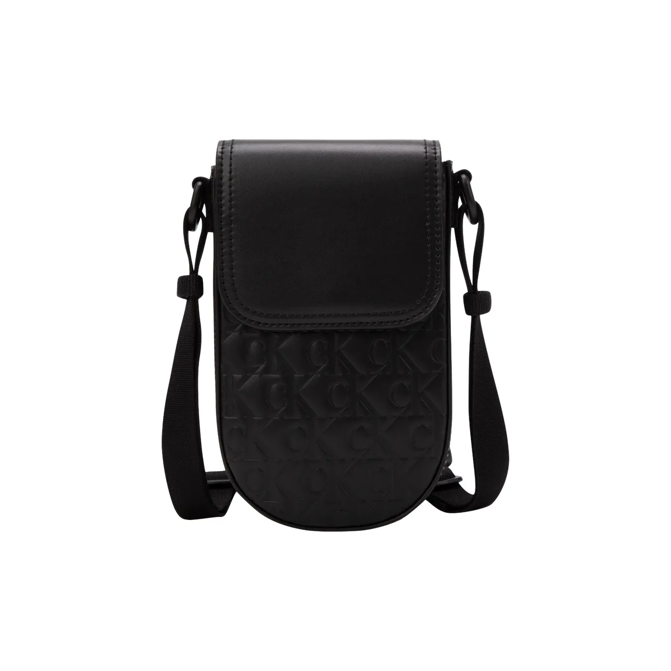 CALVIN KLEIN Сумка через плечо из синтетического материала мужская космический черный