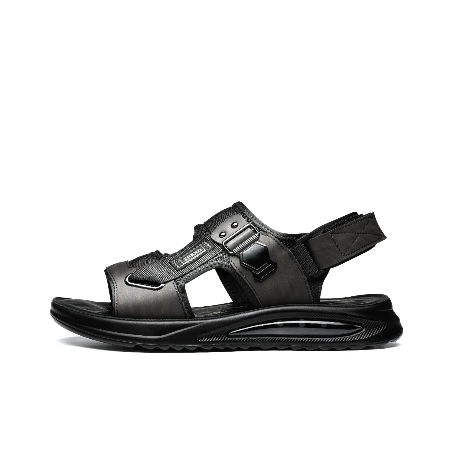 FAPAI Beach Sandals Men's Khaki/Black