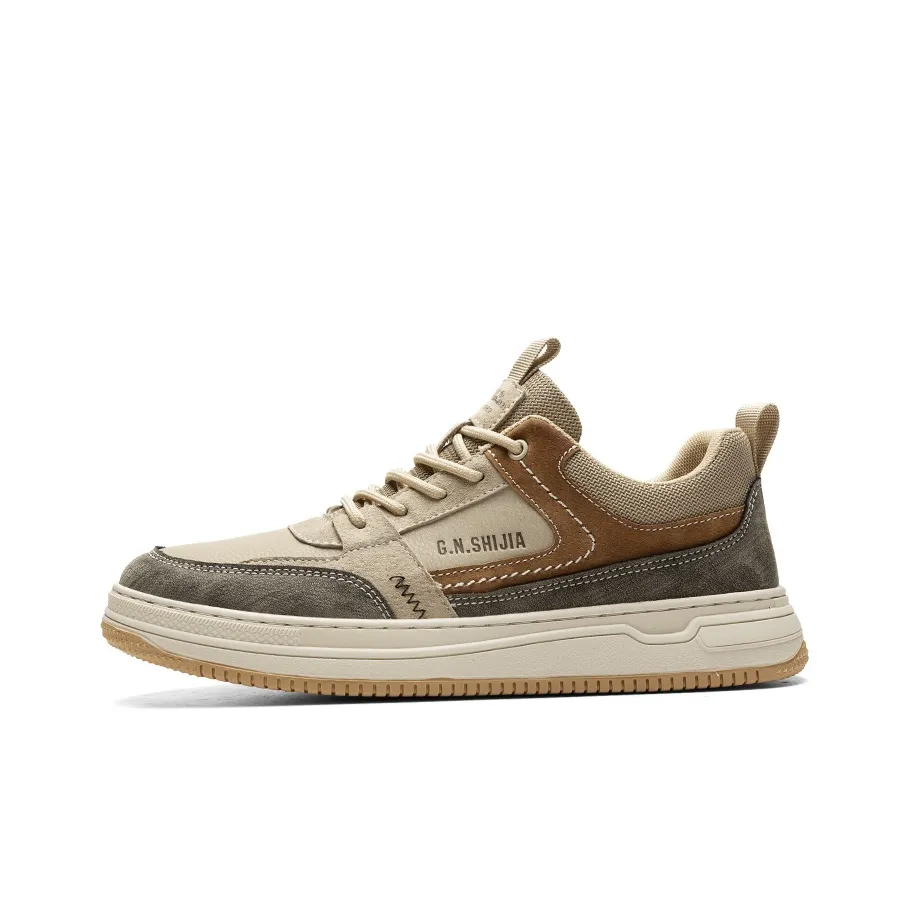 G.N.SHIJIA Air Force One Series High Top Skateboard Shoes Men's