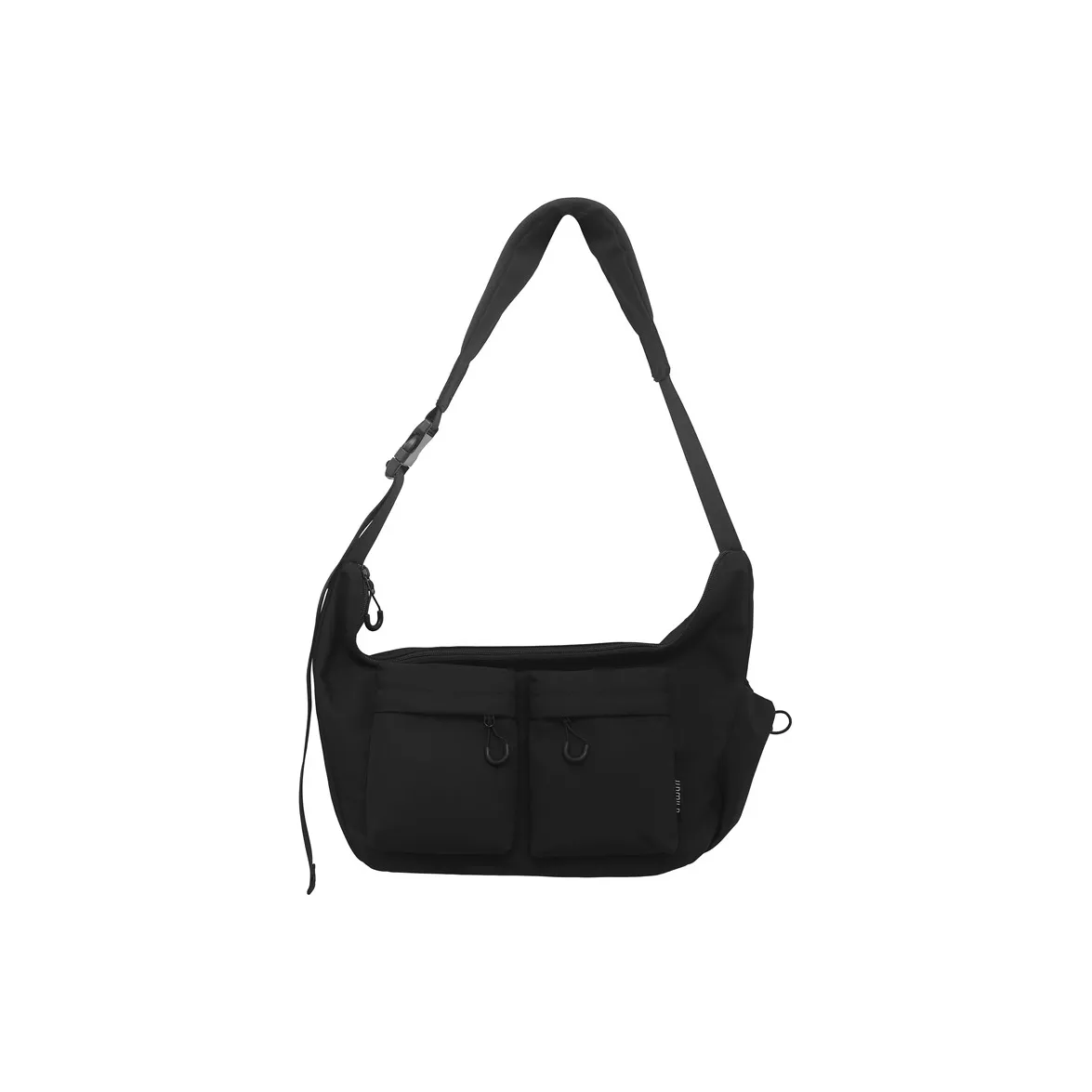 NOMK Нейлоновая дорожная сумка сумка через плечо среднего размера унисекс черный белый зеленый хаки коричневый