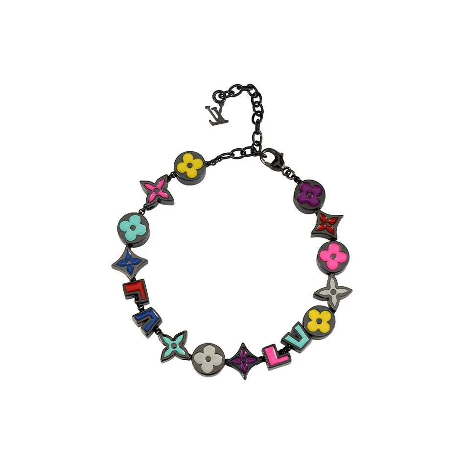 LOUIS VUITTON Metal Bracelets Men's Multicolor