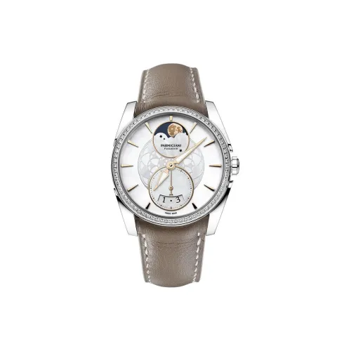 PARMIGIANI Автоматический Механический Movement Женские Часы 33,7mm*9,6mm Белый