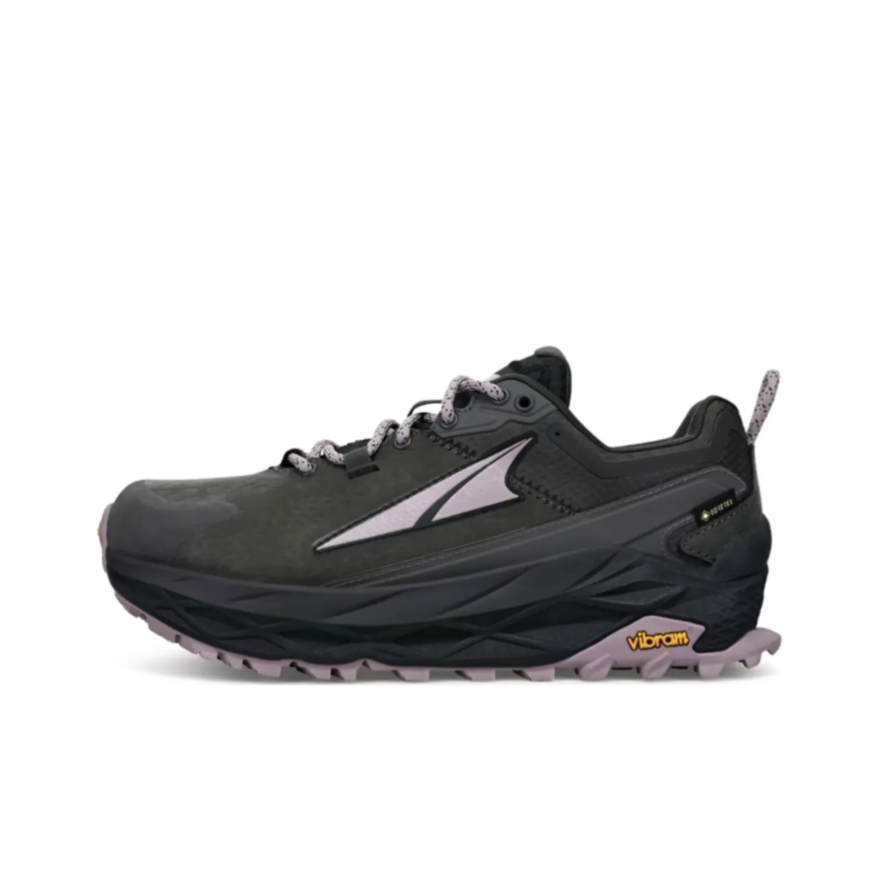 Altra Olympus 5 Shock Absorbers With Slip Resistant Features Low Top Casual Running Shoes Women's Black Purple