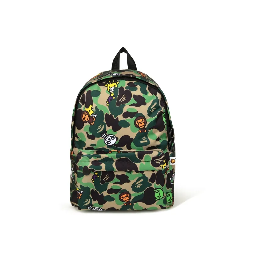 Aape Polyester Backpack Regular Women's Green/Camouflage