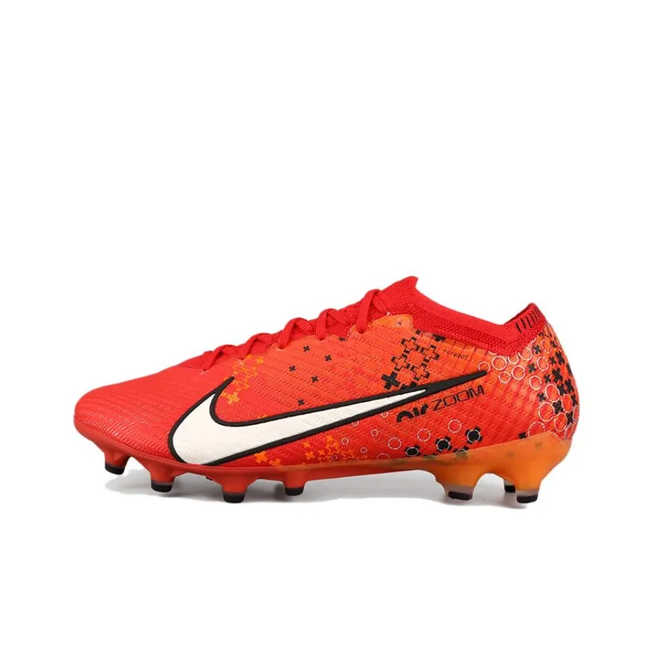 Nike Air Zoom Vapor 15 Soccer Shoes Men Low Top Light Red