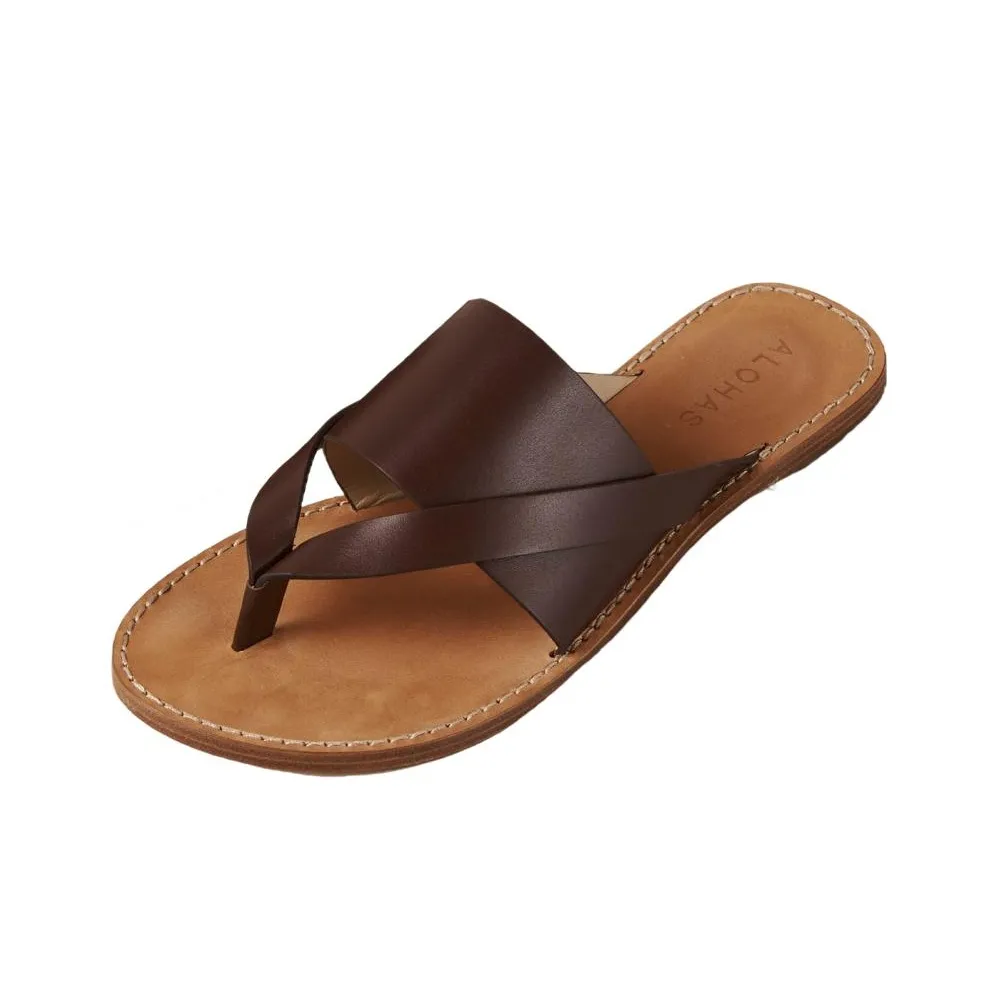ALOHAS Flip Flops Women's Brown