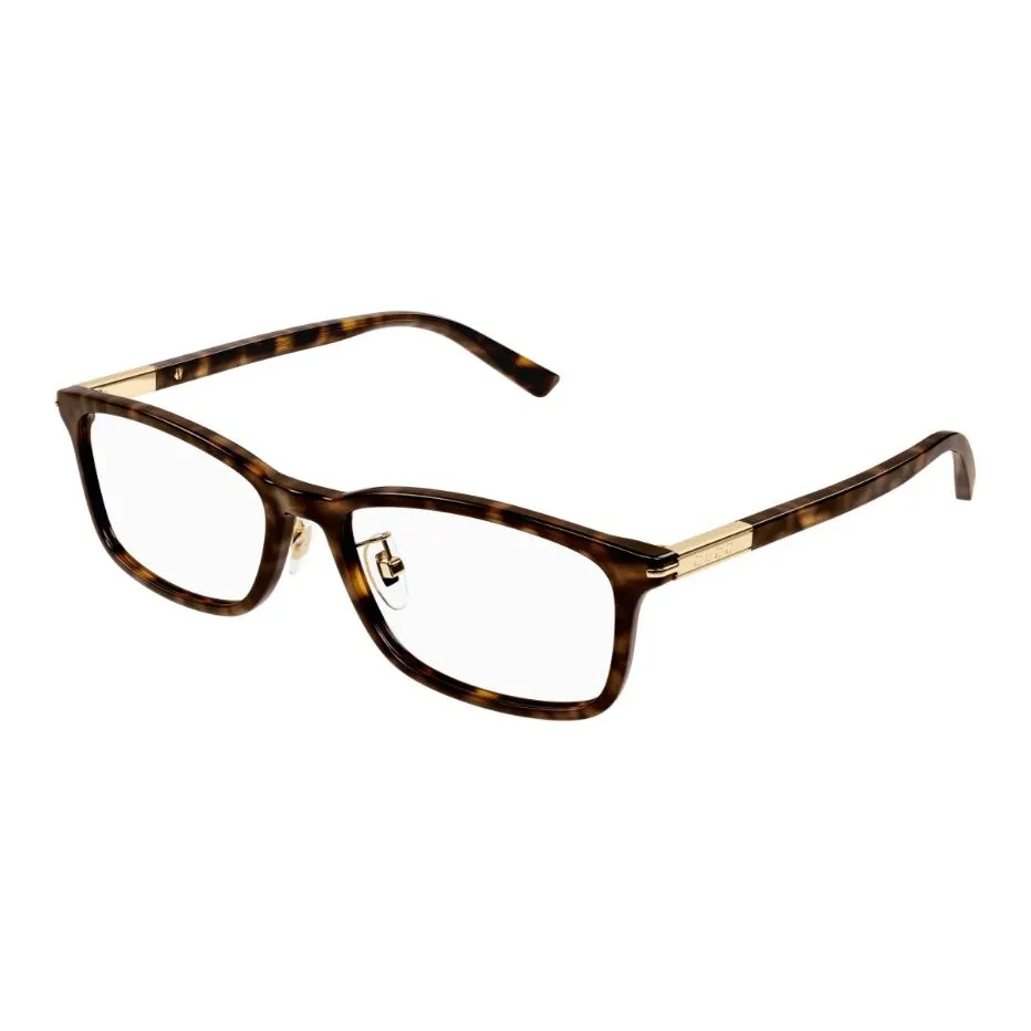 GUCCI Ацетат Нерегулярная форма Оправы для очков Мужской Черепаховый