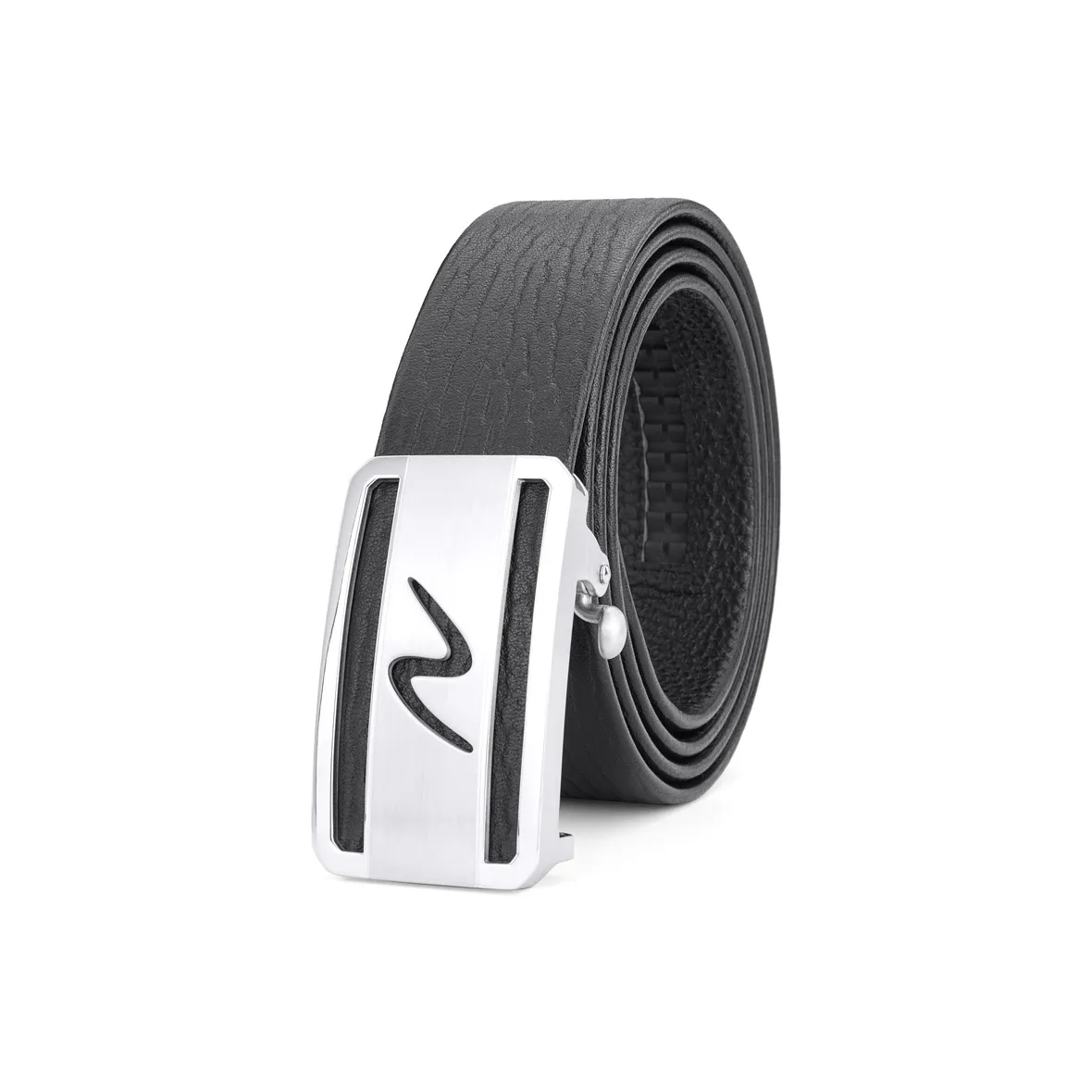 Cows Reign Автоматическая застежка текстурированный дизайн ремень брюки нержавеющая сталь ремни из коровьей кожи мужской