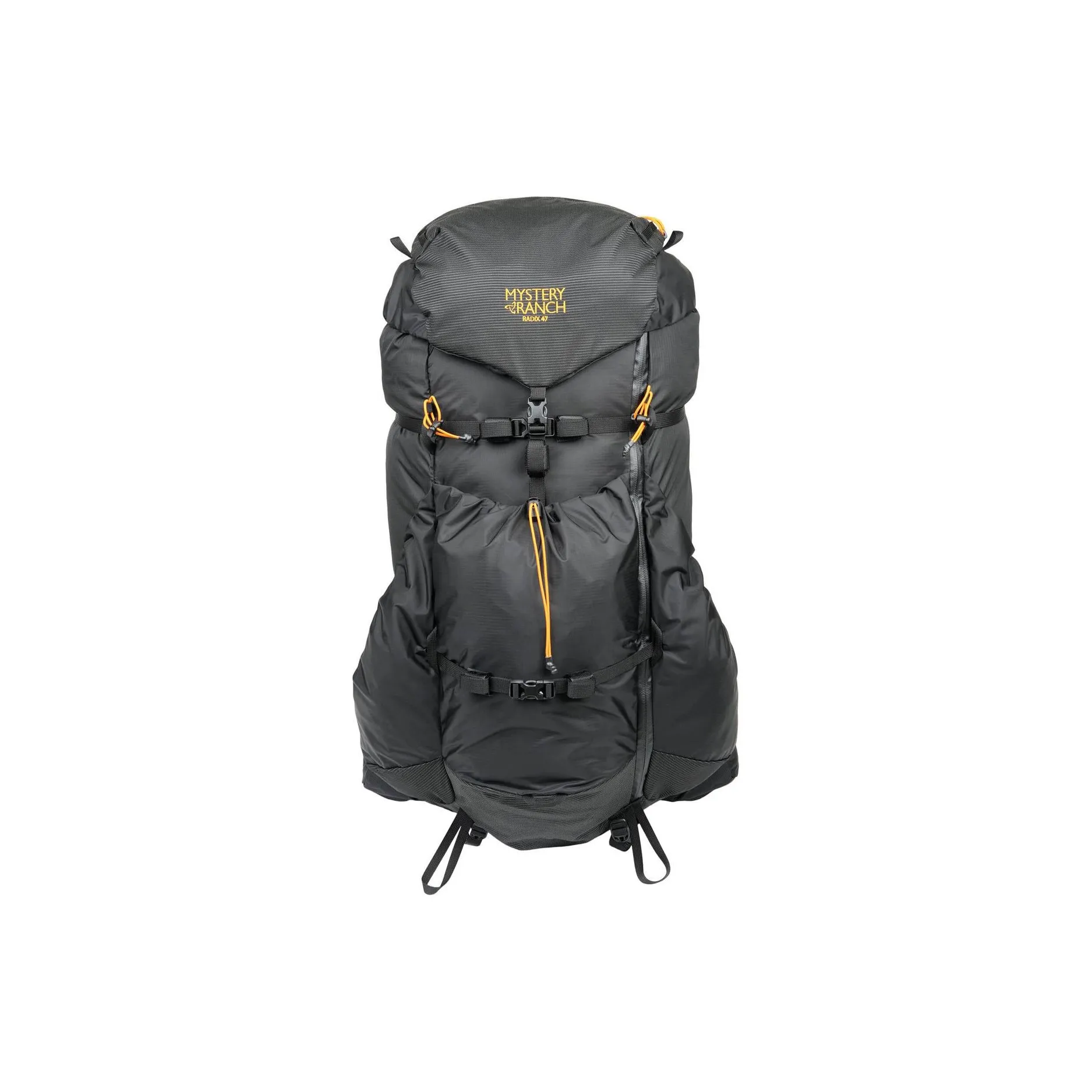 MYSTERY RANCH 47L Рюкзак Альпинистский рюкзак Outdoor Сумка Переработанный материал Черный Унисекс