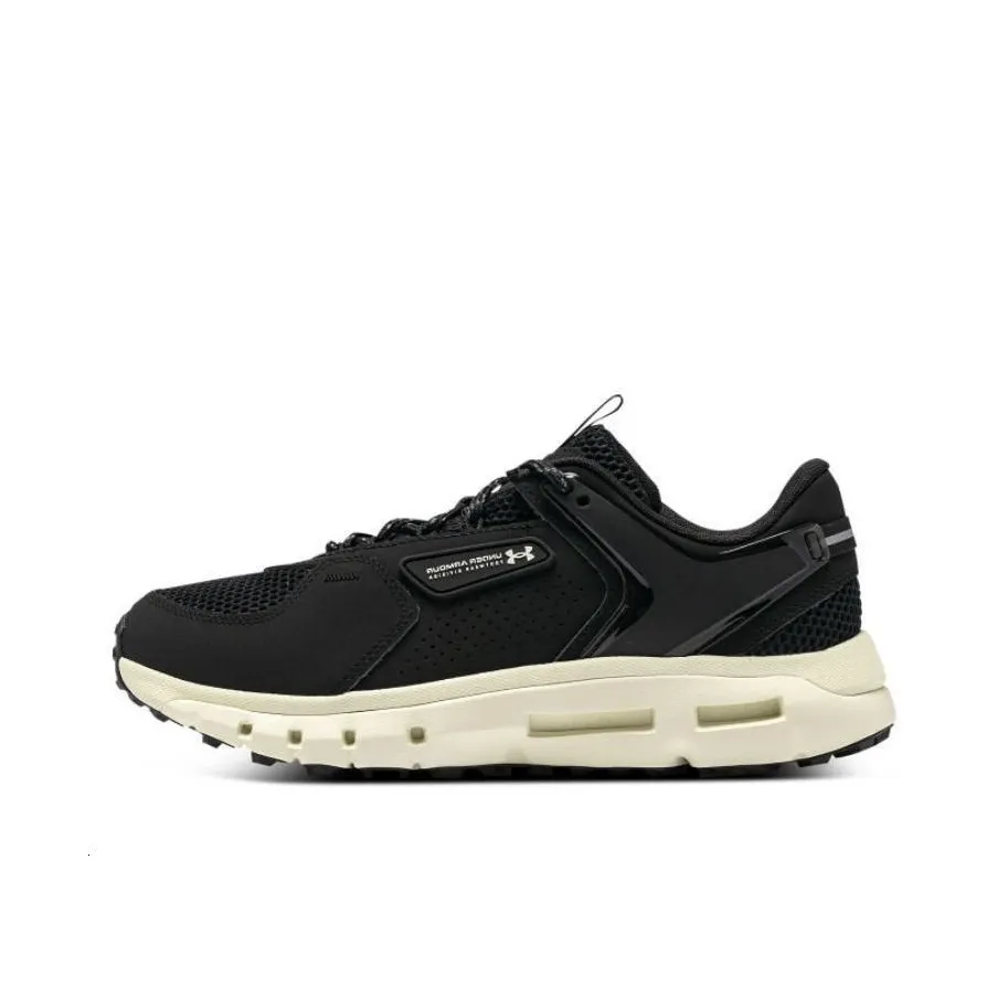 Under Armour Low Top Casual Running Shoes Men's Black