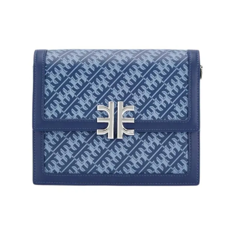 JW PEI Vegan Leather Shoulder Bag, Crossbody Bag Mini Women's Marine Blue
