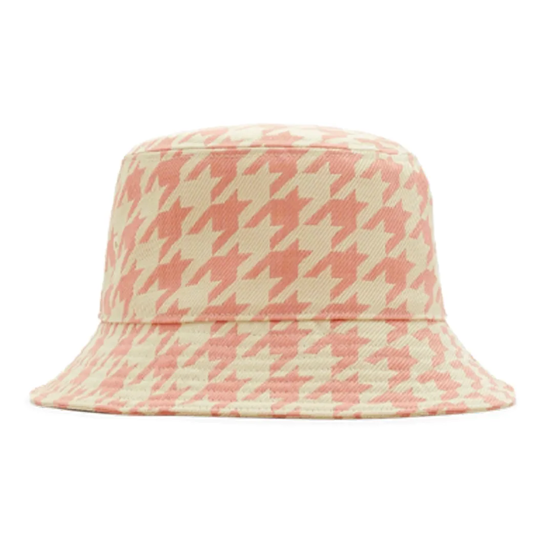 Burberry Cotton Polyester Bucket Hats Women Pink Beige Burberry Хлопок Полиэстер Шляпы ведра Женские Розовый Бежевый