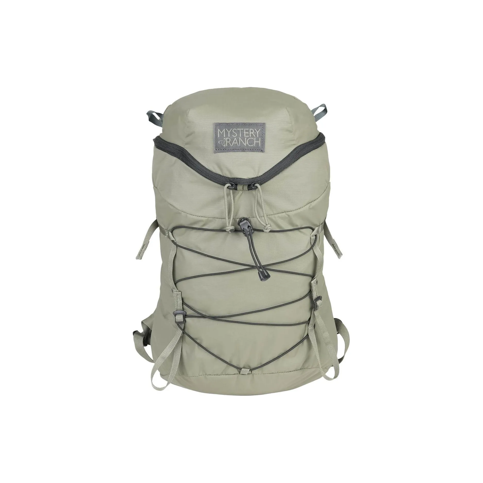 MYSTERY RANCH 15L Рюкзак Альпинистский рюкзак На открытом воздухе Сумка Переработанный материал Ветка Зеленый Унисекс