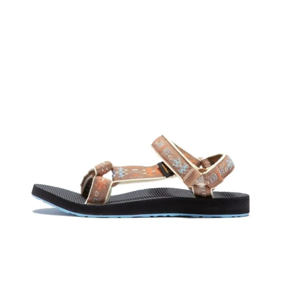 Teva Пляжные сандалии Женские Черный Оранжевый