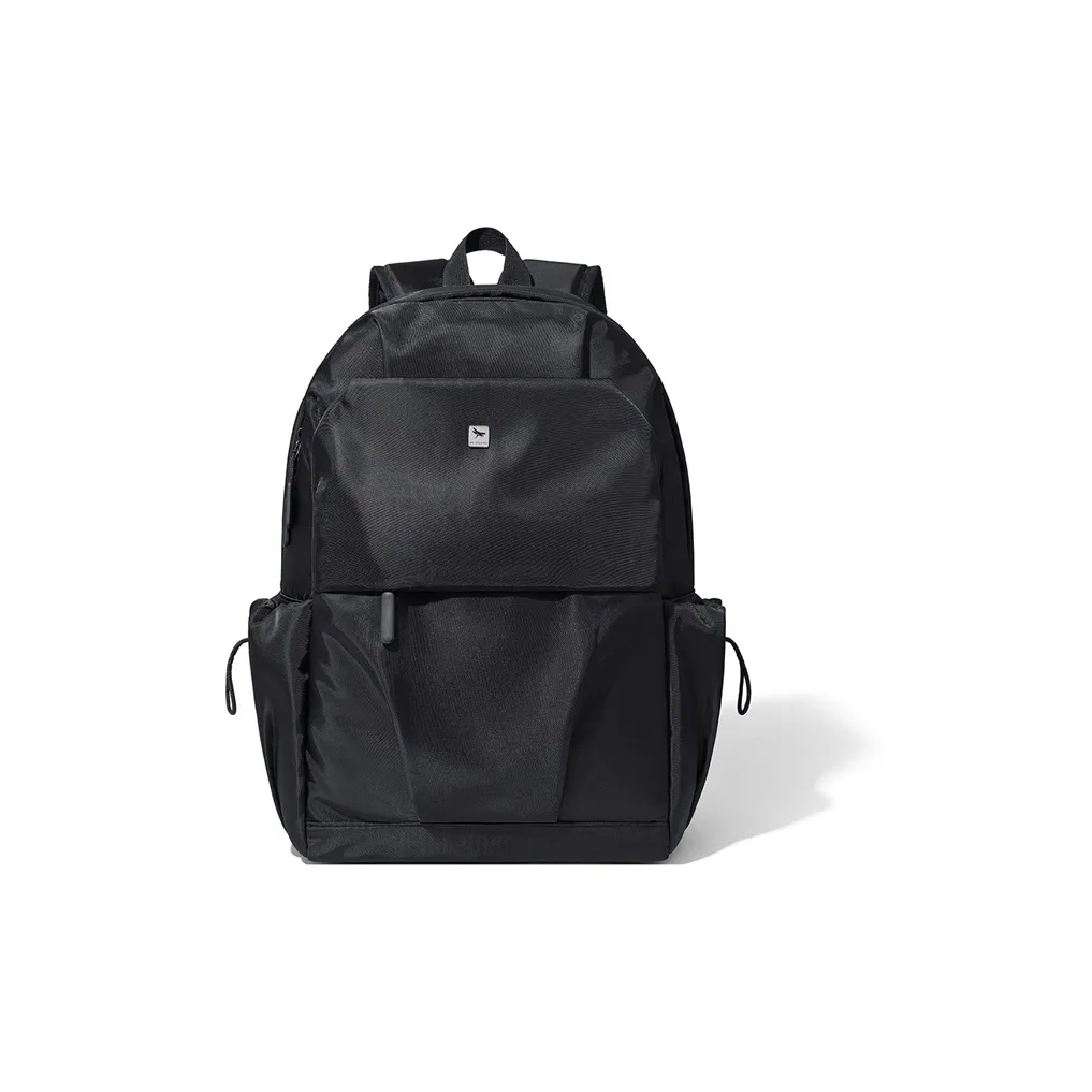 RED DRAGONFLY Fabric Multifunction 15.6 Inch Laptop Backpack Unisex Black