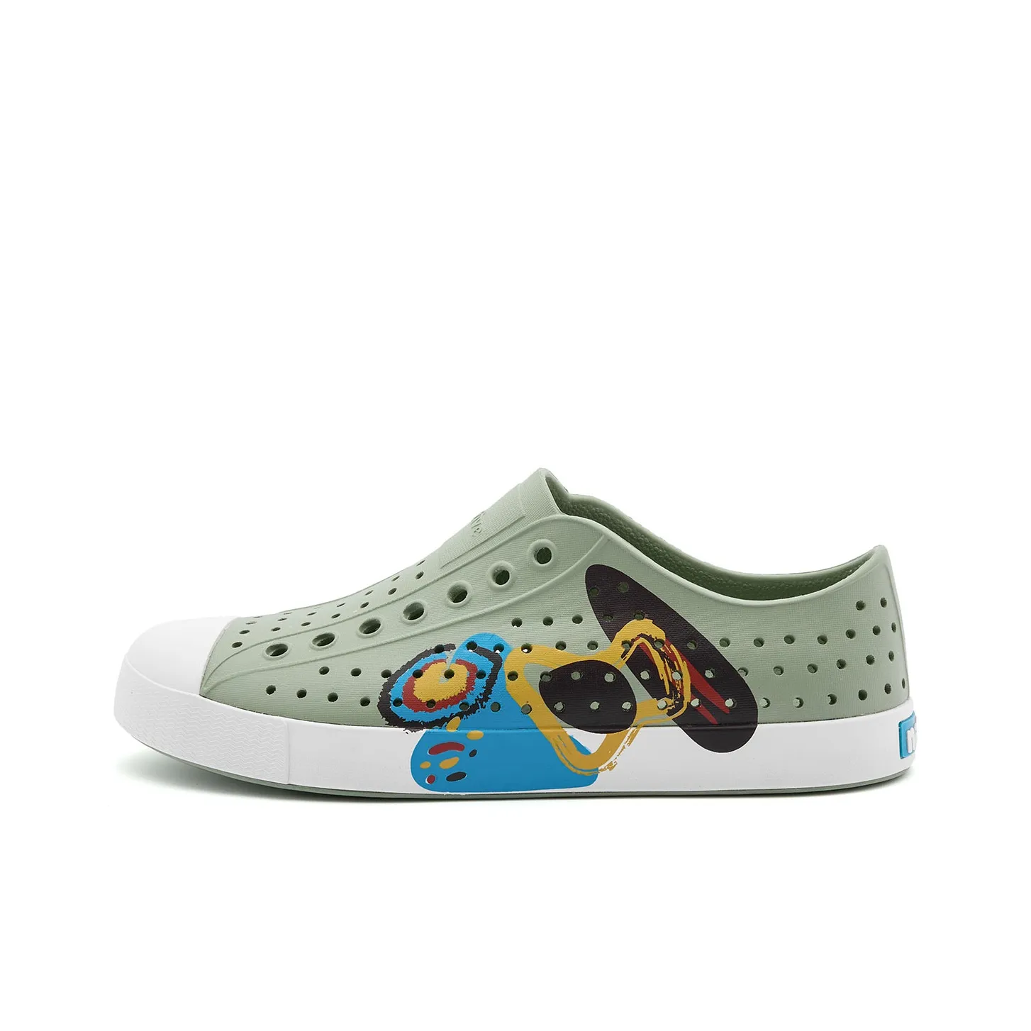 Native Shoes Jefferson Абстрактный Dream Collection Sabo Унисекс Grass Green