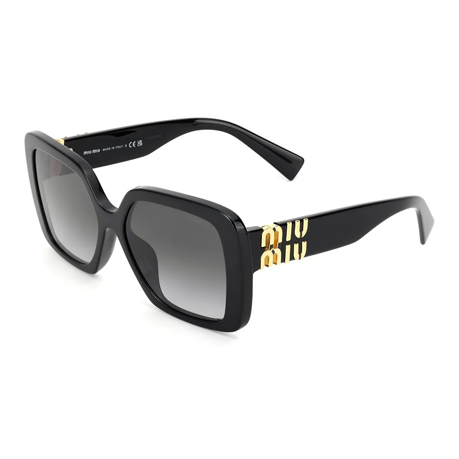 MIU MIU Eyewear Logo plaque Oversized frame Sunglasses