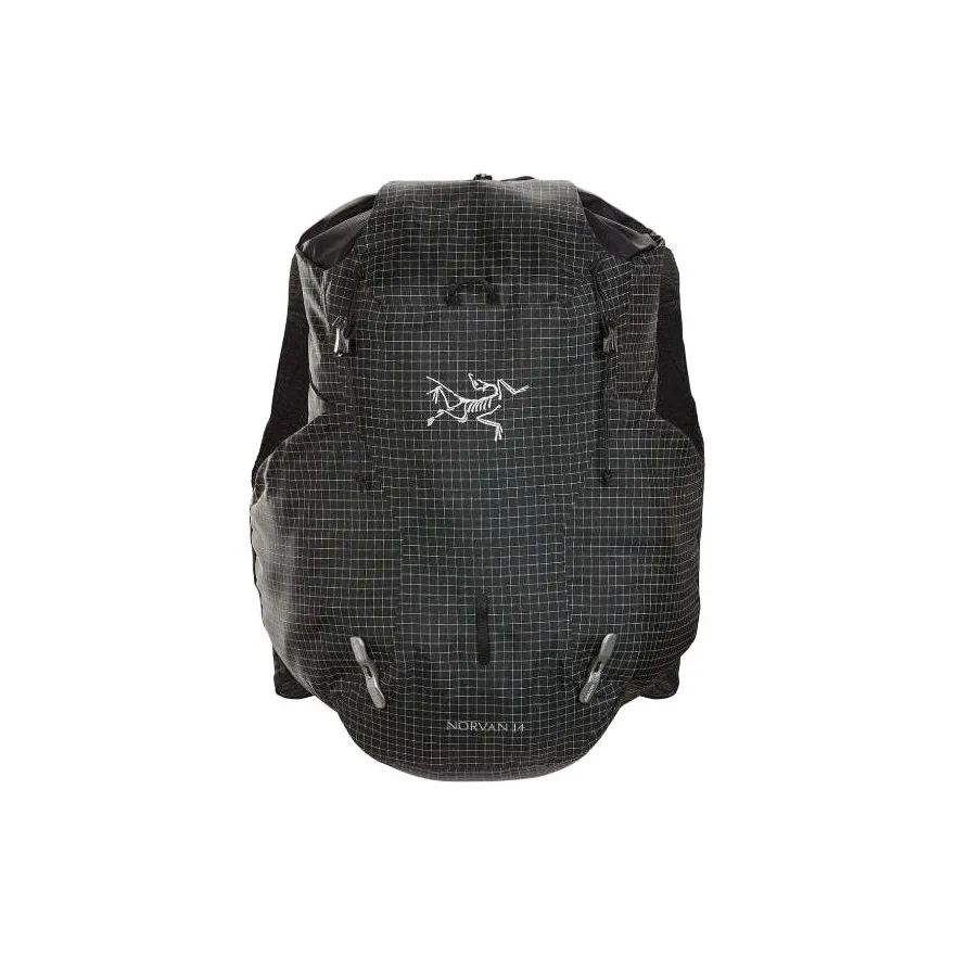 Arcteryx 14L Туристические сумки Нейлон Черный Унисекс