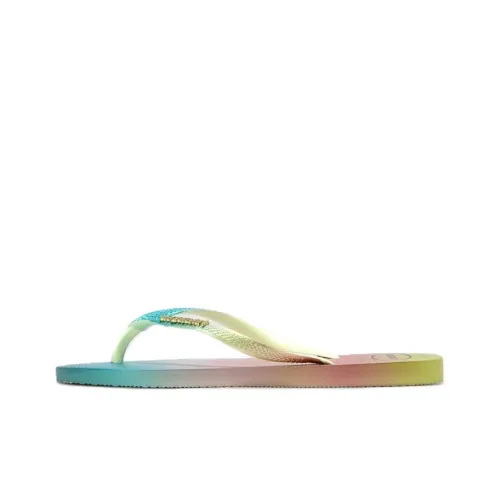 Havaianas Шлепанцы Лаймово-зеленый Женские