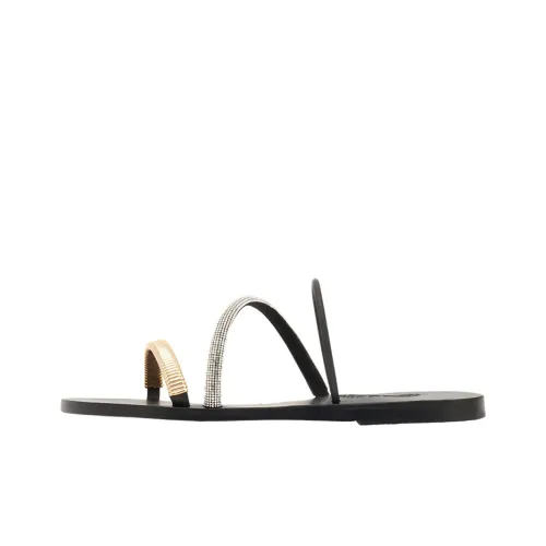 ANCIENT GREEK SANDALS Слипоны Черные Женские