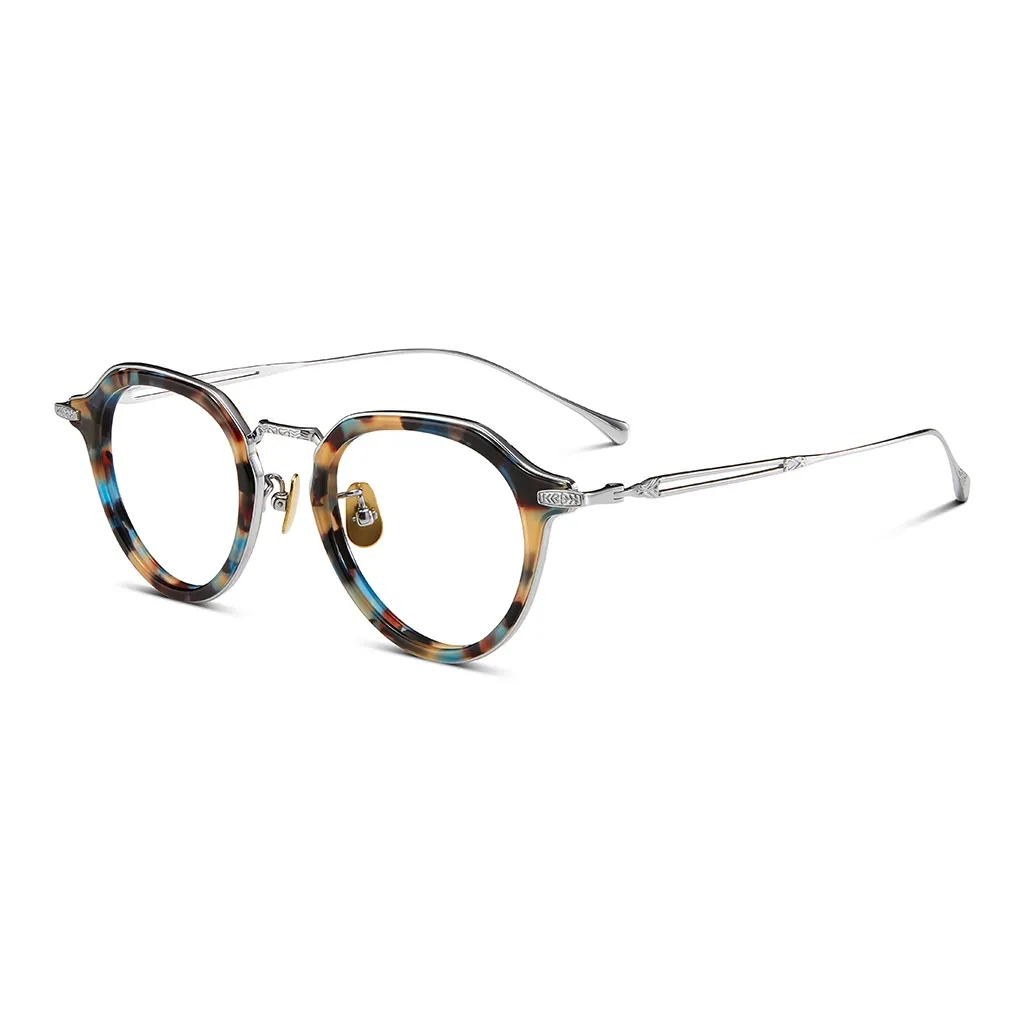 SOXICK Чистый титан Нерегулярная форма Оправы для очков Унисекс