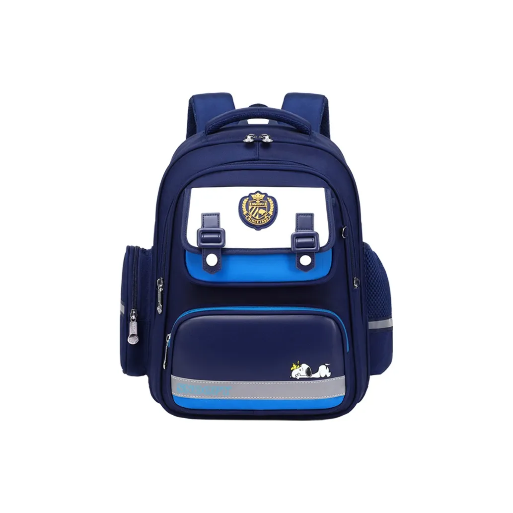 SNOOPY Полиэстер Elementary School Student Backpack Детский Синий Розовый Темно-синий Красный Темно-синий Розовый