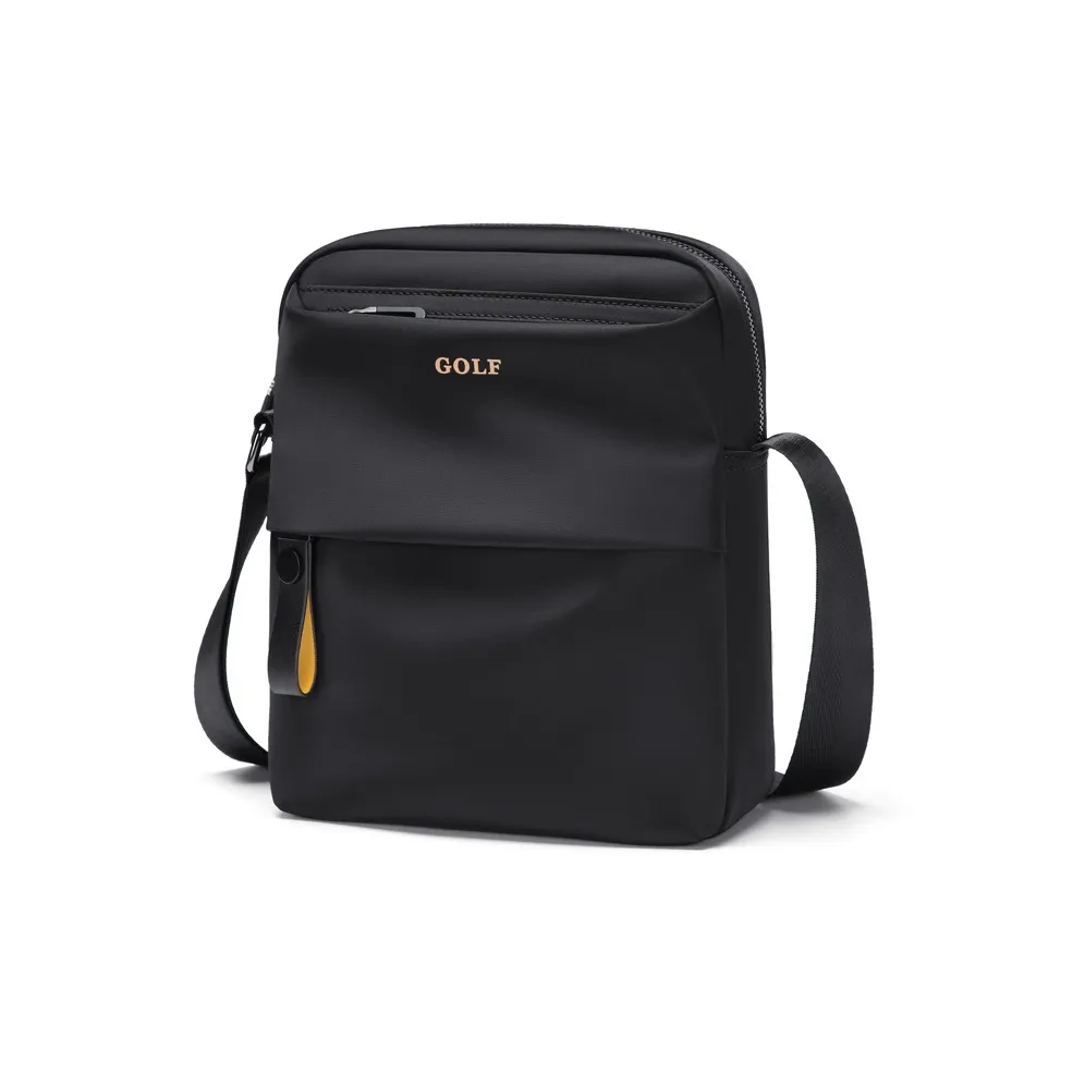 GOLF Oxford Ткань Сумка через плечо Для мужчин Средний Мужской Черный Raven Серый Темный Sapphire