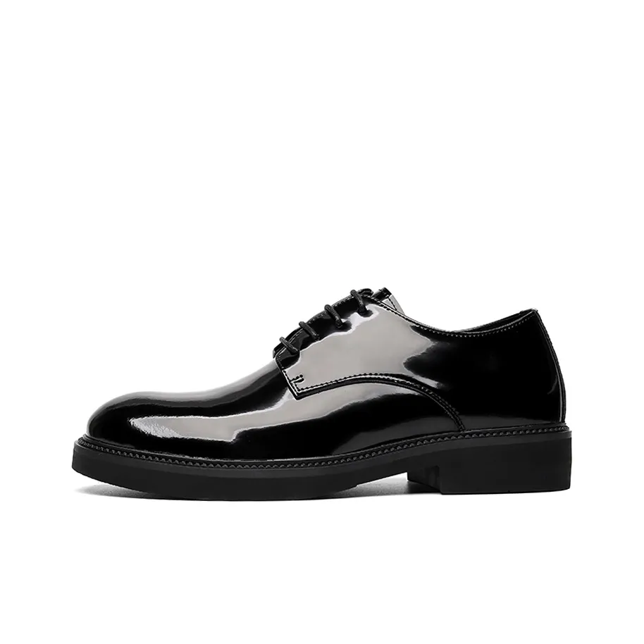 GZZ Dress Shoes Men's Low top Black