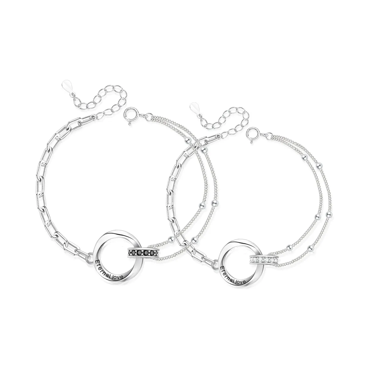 Cuz Strange Intention Серебро S925 Браслеты Унисекс