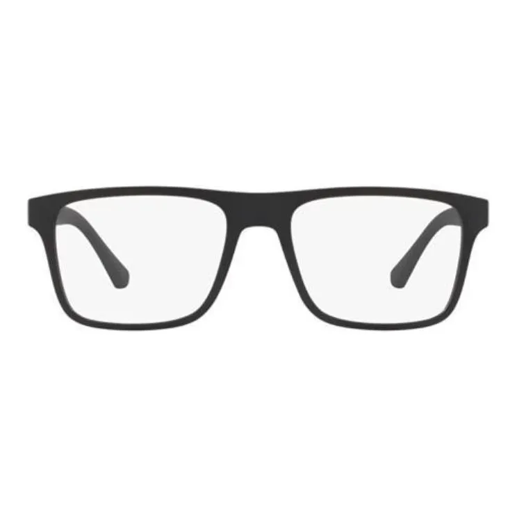 EMPORIO ARMANI Square Frame Clip On Glasses