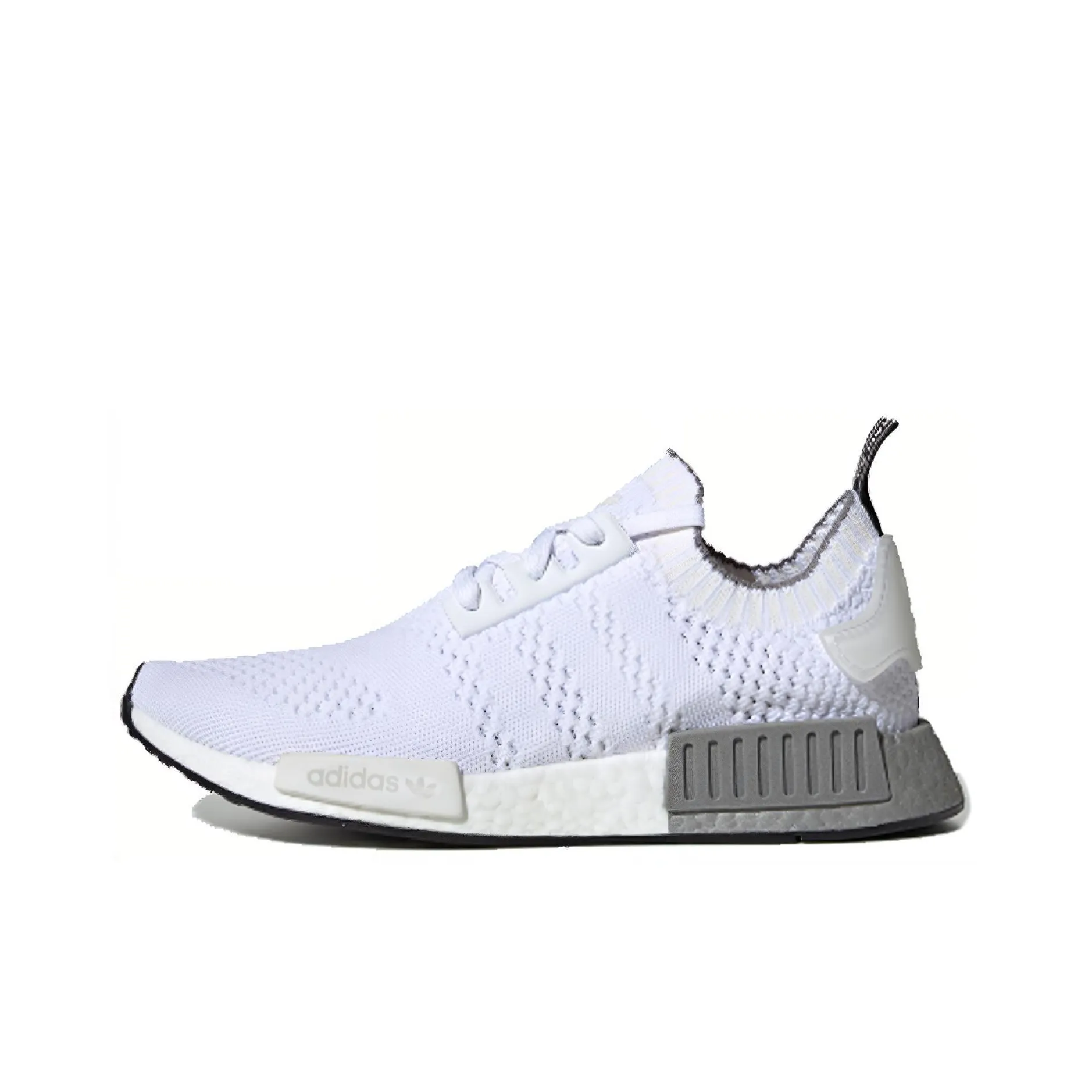 Adidas Nmd R1 Running White Grey Three