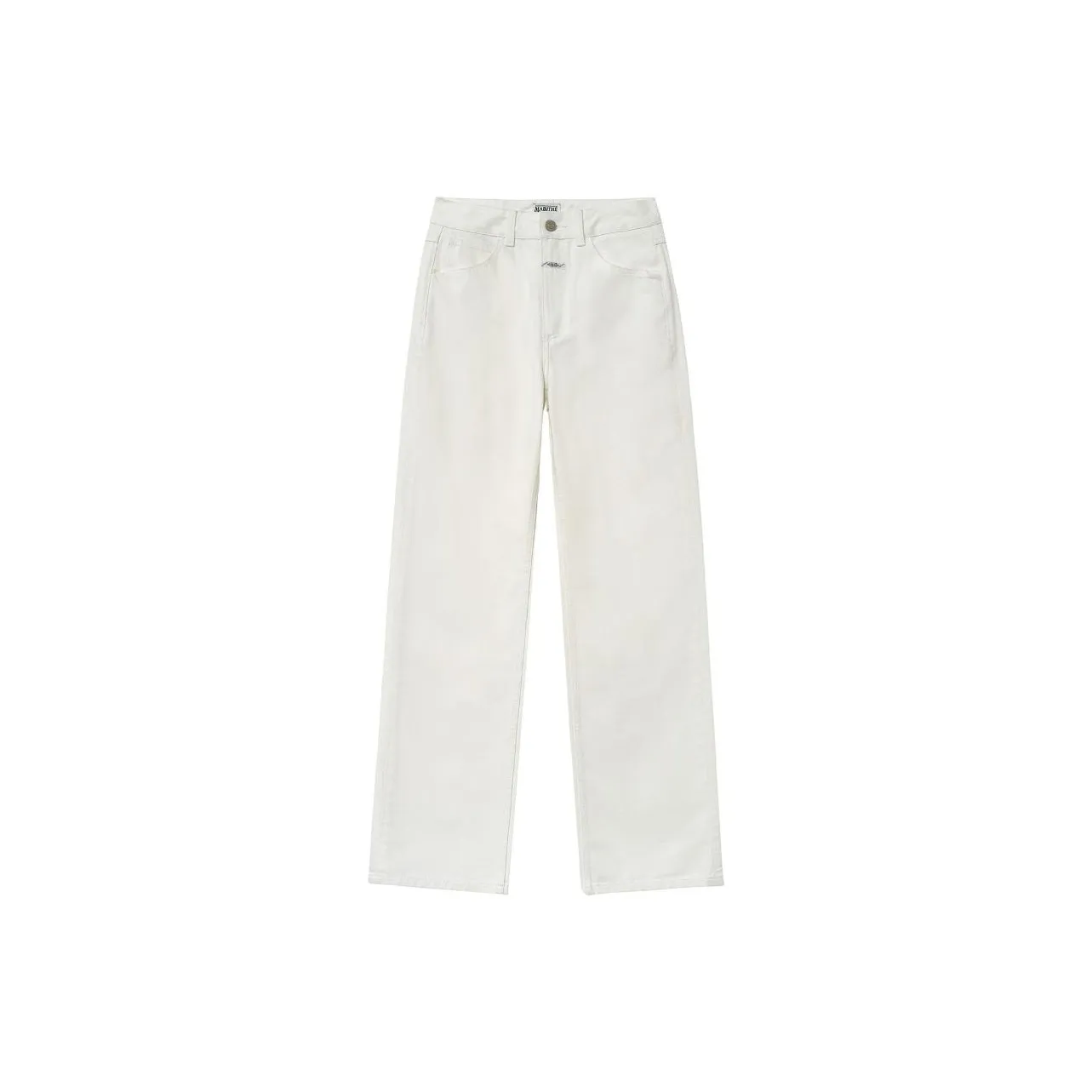 Marithe Francois Girbaud SS24 Jeans Women's White
