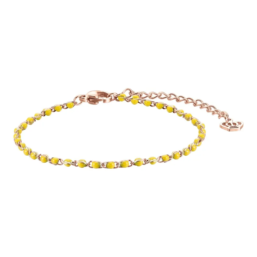 TIANWANG Стальной браслет с холодной эмалью унисекс золото