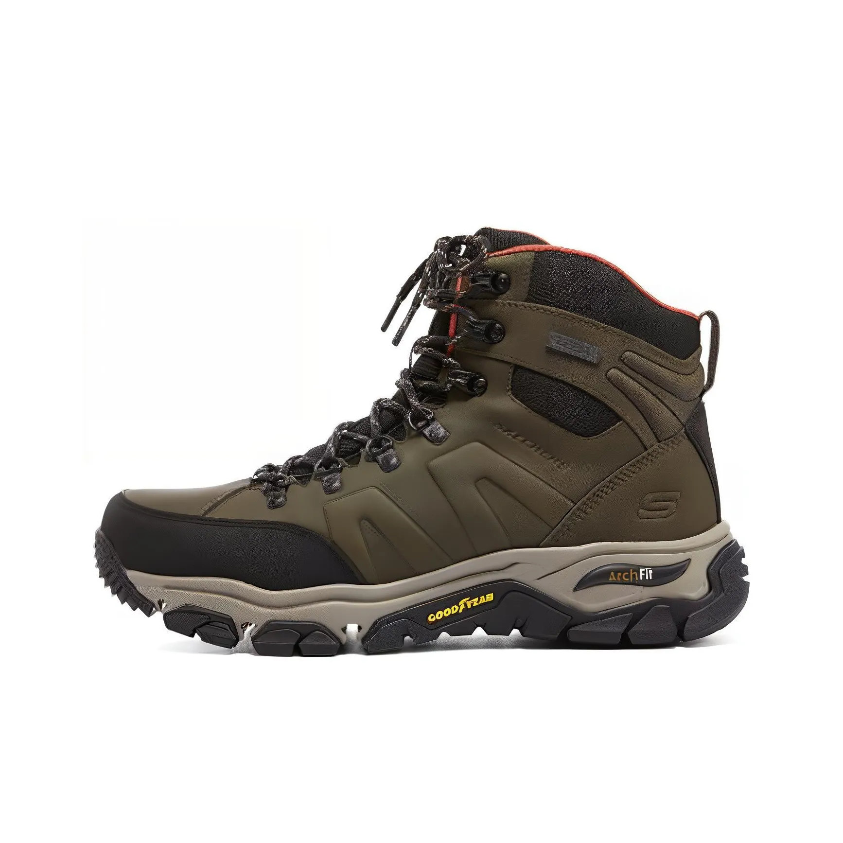 Skechers Arch Fit Dermitt 'Olive Green Black'