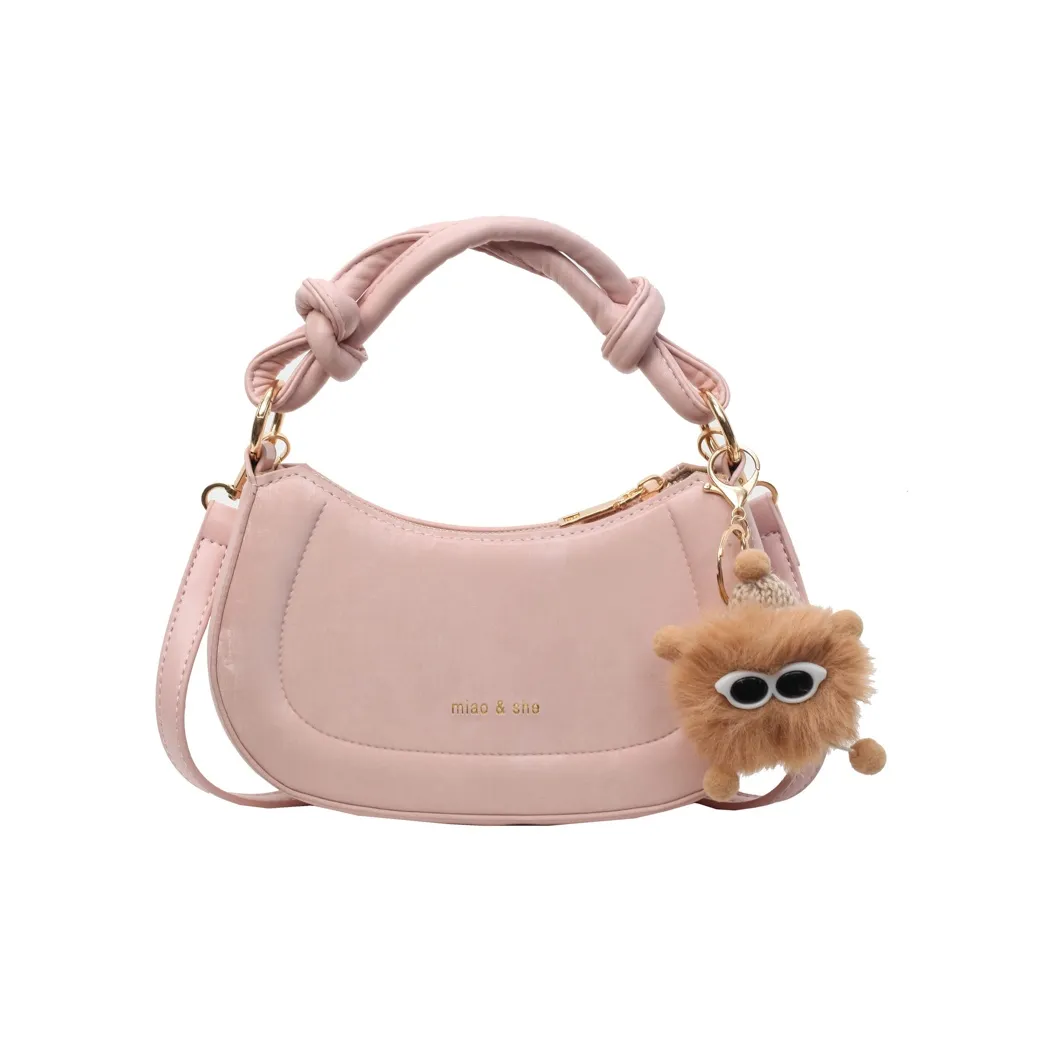 JIANGLIDA ПУ (полиуретан) Седло Сумка Сумка Женская Черный Экрю Розовый Хаки