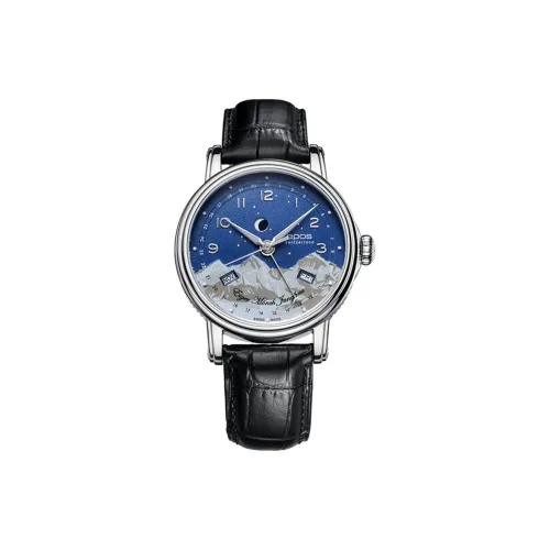 EPOS Автоматический Механический Movement Мужские Часы 41mm*41mm*10mm Синий