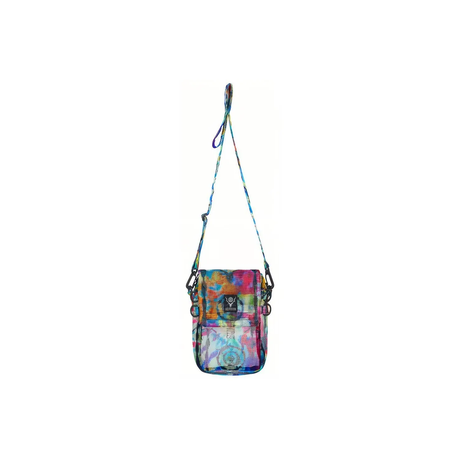 Supreme Week 9 Collaboration Polyethylene Fishing Bag, Cell Phone Shoulder Bag, Crossbody Bag Regular Unisex Multicolor