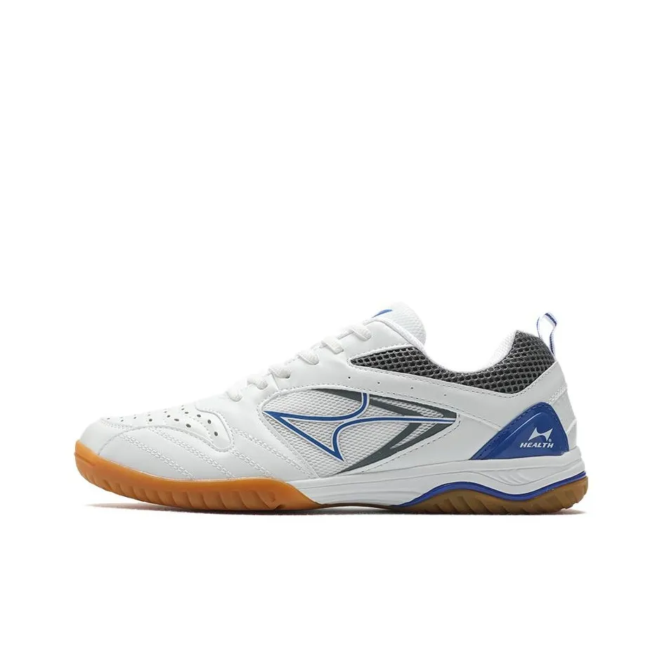 HEALTH Cushioned Slip-Resistant Low-Top Training Shoes Unisex White Blue