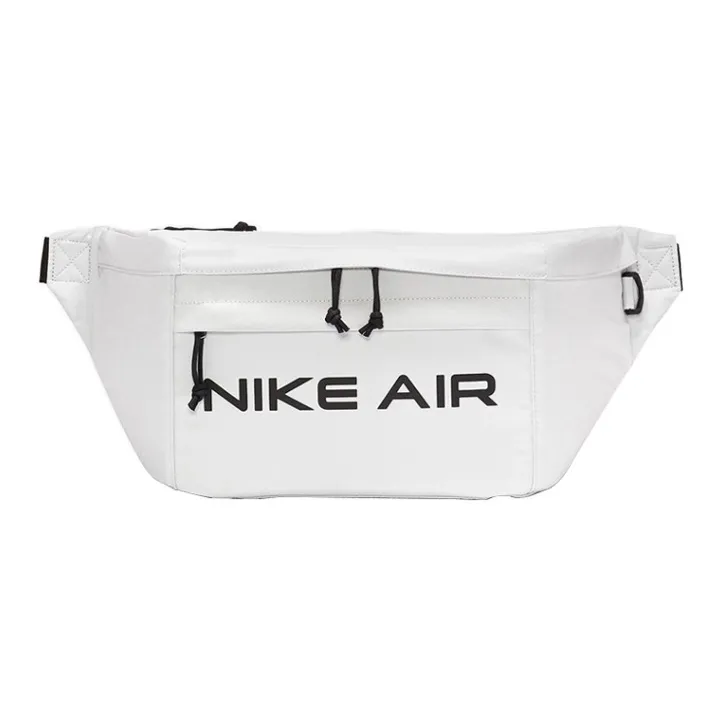Nike Polyester Crossbody Bag Shoulder Bag Sling Bag Fanny Pack Small Size Unisex Gray White